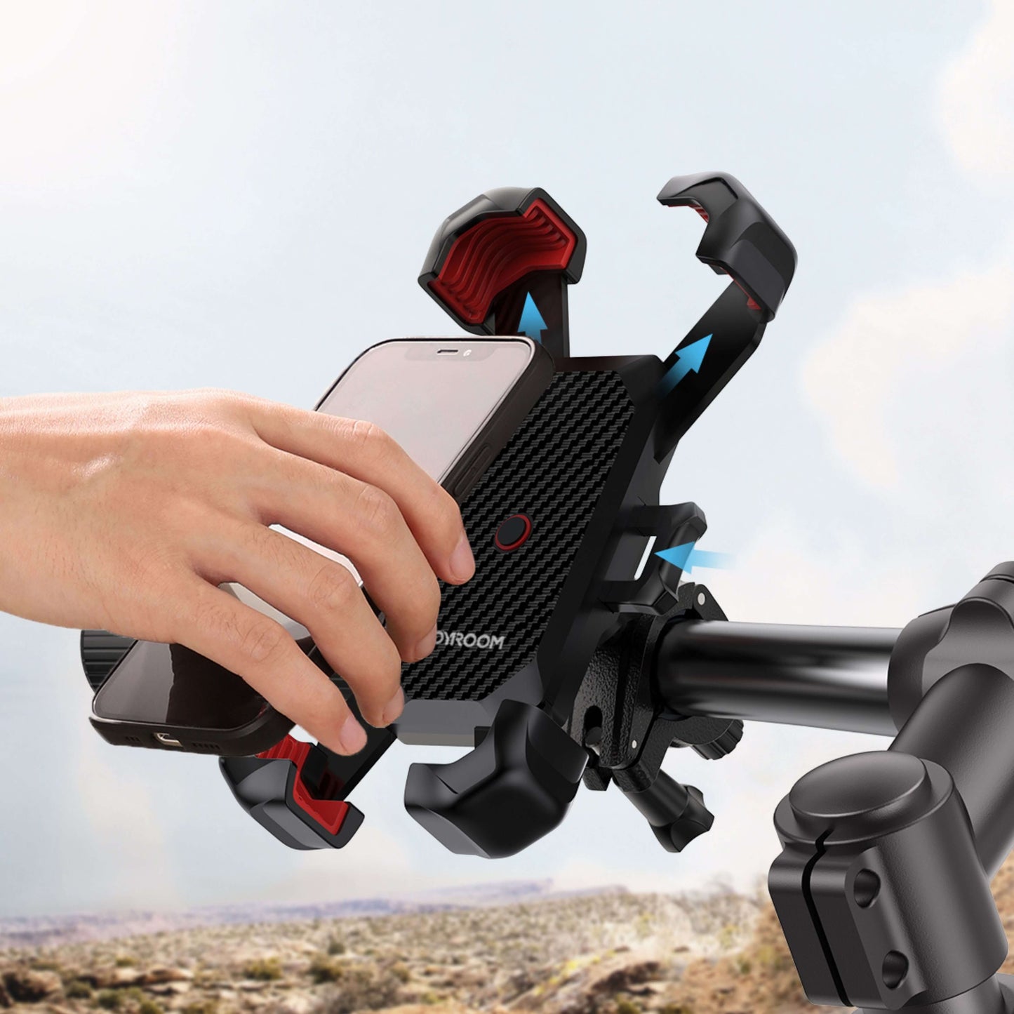 360° SmartBike phone holder | Compatible with all smartphones