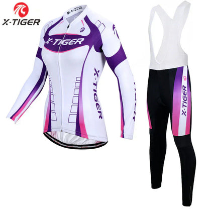 X-Tiger | Women's cycling outfit with long sleeves
