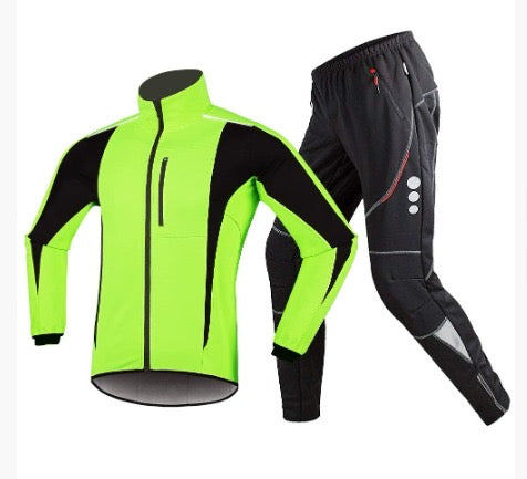 Windproof winter set | Warm jacket and pants