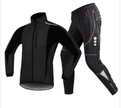 Windproof winter set | Warm jacket and pants