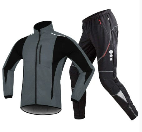 Windproof winter set | Warm jacket and pants
