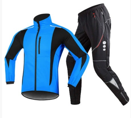 Windproof winter set | Warm jacket and pants