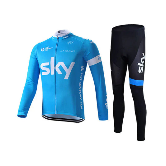 Professional long-sleeve cycling jersey