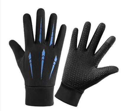Warm winter gloves for men | touchscreen-compatible, windproof and waterproof