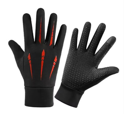 Warm winter gloves for men | touchscreen-compatible, windproof and waterproof