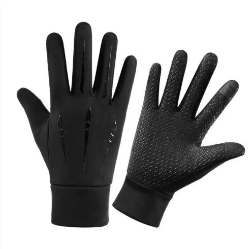 Warm winter gloves for men | touchscreen-compatible, windproof and waterproof