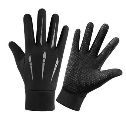 Warm winter gloves for men | touchscreen-compatible, windproof and waterproof