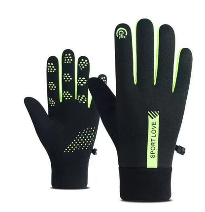 Cycling gloves for autumn and winter | Waterproof, windproof, and touchscreen-compatible