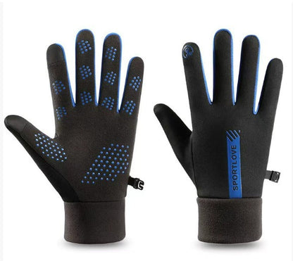 Cycling gloves for autumn and winter | Waterproof, windproof, and touchscreen-compatible