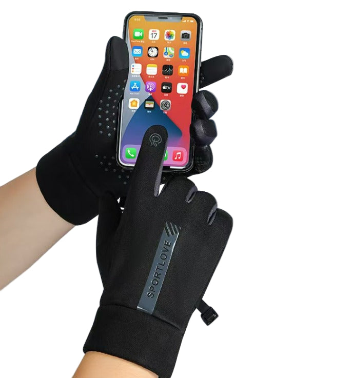 Cycling gloves for autumn and winter | Waterproof, windproof, and touchscreen-compatible