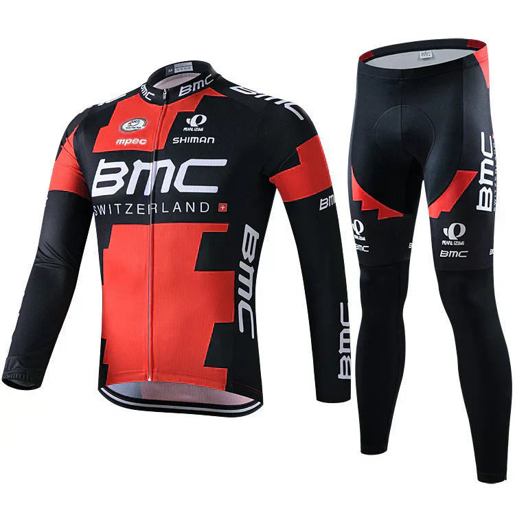 Professional long-sleeve cycling jersey