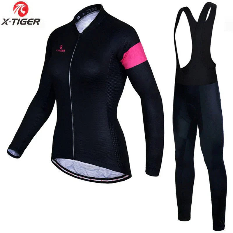 X-Tiger | Women's cycling outfit with long sleeves