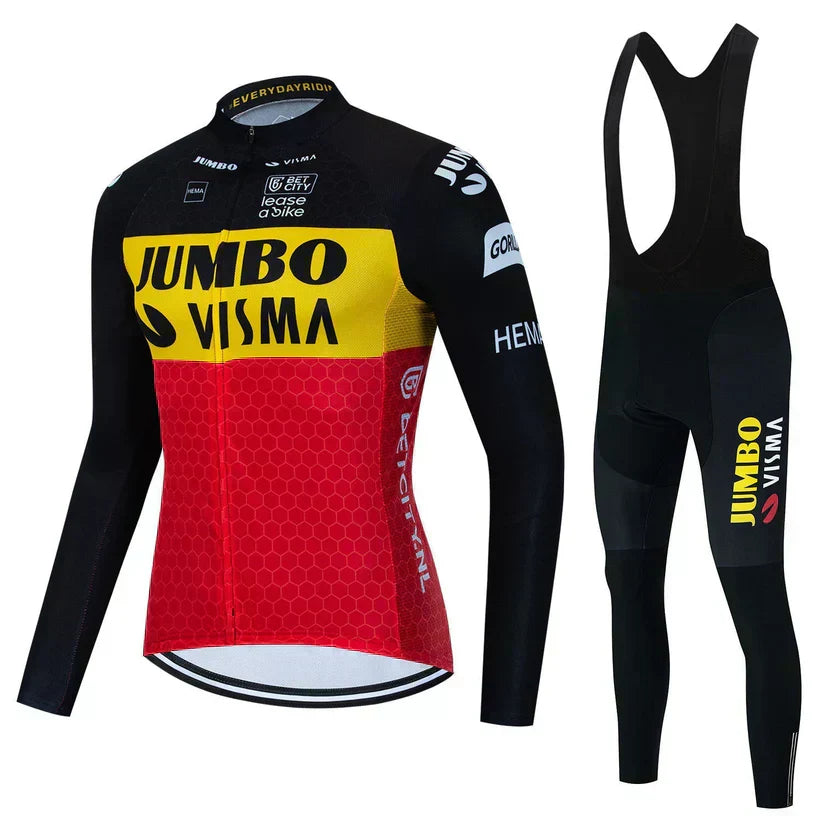 Jumbo-Visma | Professional long-sleeve cycling kit