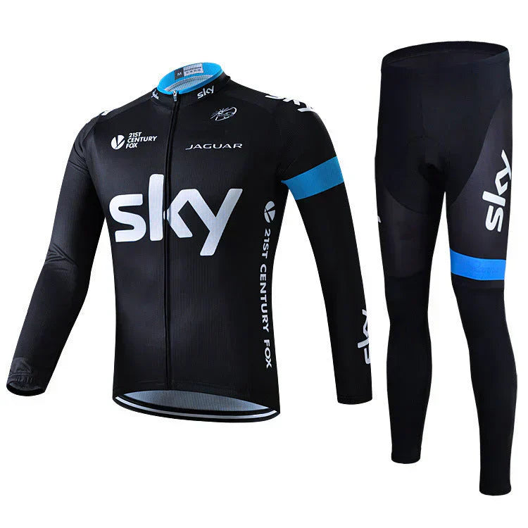 Professional long-sleeve cycling jersey