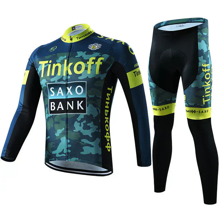 Professional long-sleeve cycling jersey