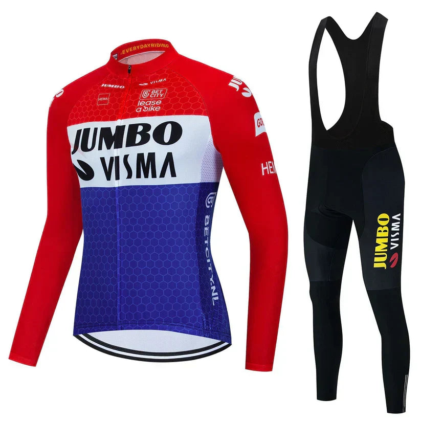 Jumbo-Visma | Professional long-sleeve cycling kit