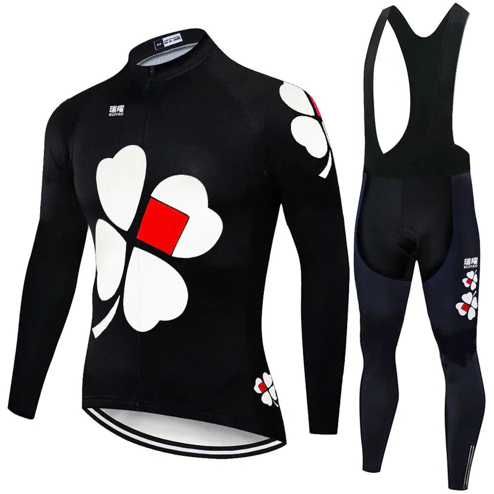 FDJ | Professional cycling kit with long sleeves