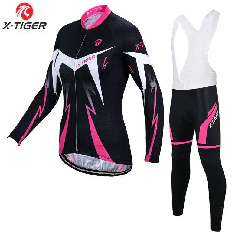 X-Tiger | Women's cycling outfit with long sleeves