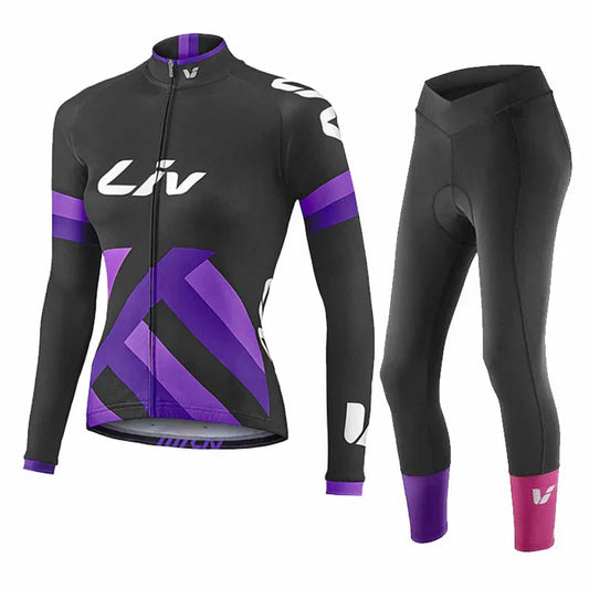 LIV 2K24 | PRO Winter Cycling Clothing Set for Women