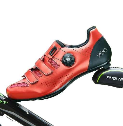 Cycling shoes with lockable closure | non-slip for road and MTB